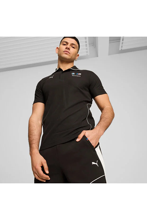 Puma Mens BMW M Motorsport Polo - Black